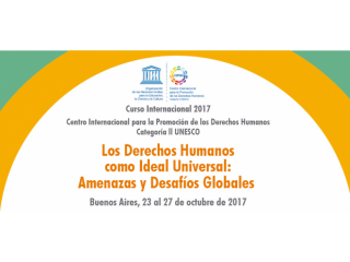 Curso internacional sobre Derechos Humanos
